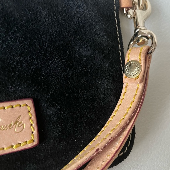 Dooney & Bourke Suede Key & Coin Pouch ▪️ VINTAGE ▪️ AMAZING CONDITION - Picture 9 of 12